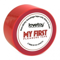 Lovetoy HQ Rødt pleasure bondagetape