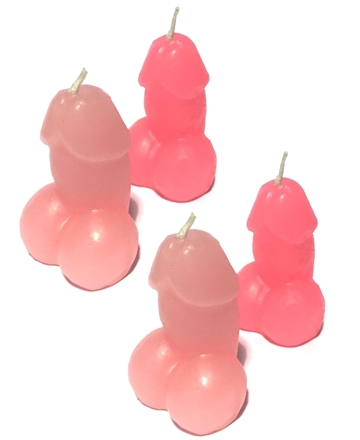 Pink Sex Candle 4stk