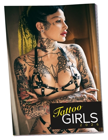 Pin-up Tattoo Girls fotokalender 2026