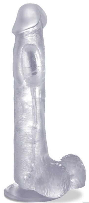 RealRock 11,6" Cock Crystal Clear 29,5 Cm. lang
