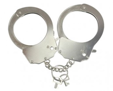 Asrien Lastic Menottes Metal Handcuff 