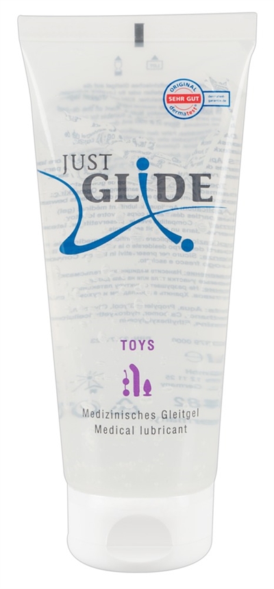 Just Glide Sextoy vandbaseret glidecreme 200ml