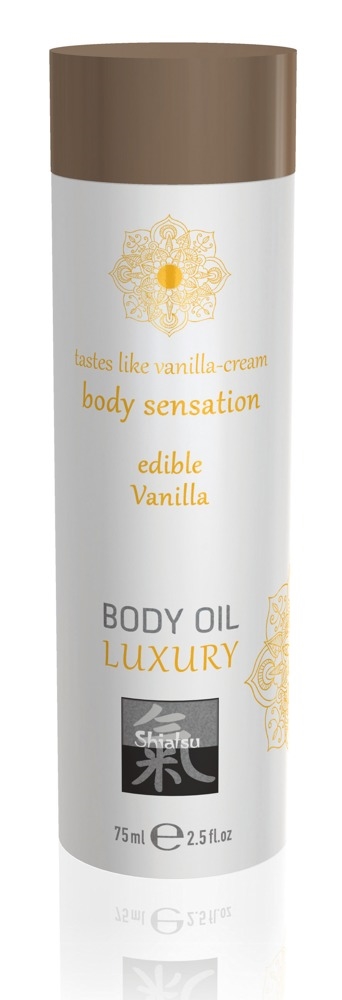 Shiatsu Body oil Like vanilla-cream taste 75ml
