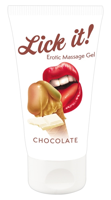Lick it! Vegansk glidecreme Hvid chokolade 50ml