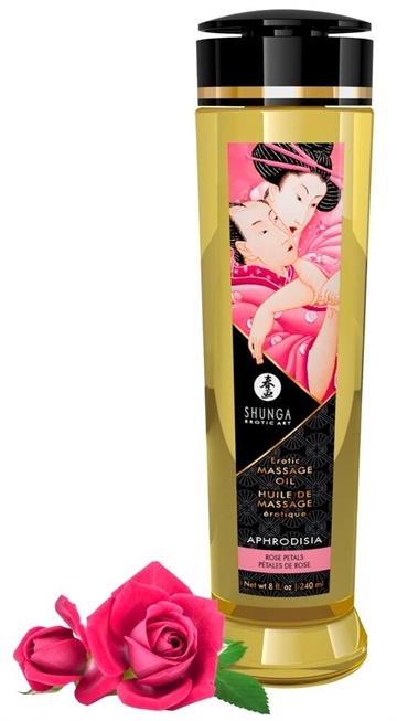 Shunga Olie Aphrodisia Rose Petals 240ml