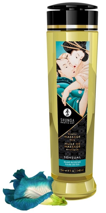 Shunga Olie Sensual Island Blossoms 240ml