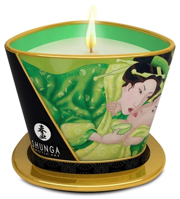 Shunga Massagelys Zenitude Exotic Green Tea 170ml