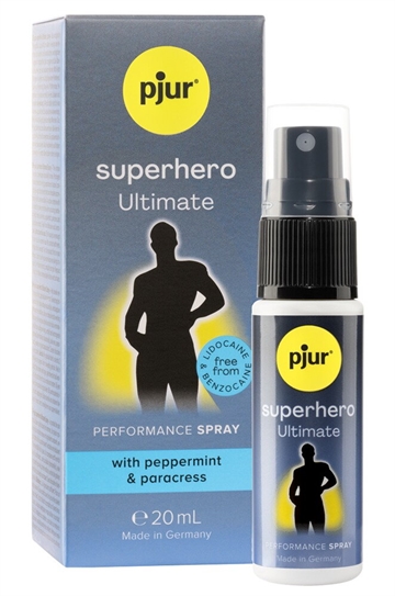Pjur Superhero peppermint/paracress spray 20ml