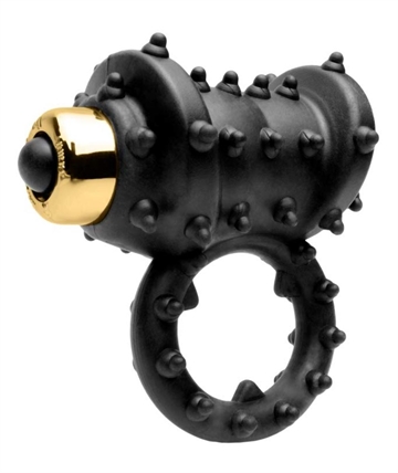 Pipedream Fantasy gold vibrating cockring