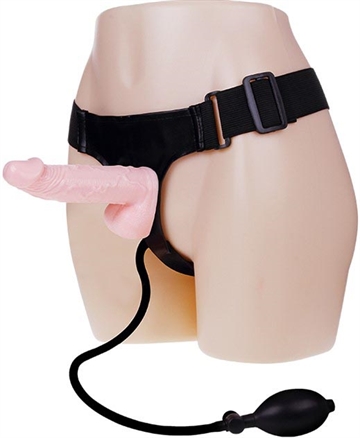 Ultra Sensual Strap-on oppustelig dildo 56-98cm