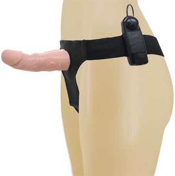 Ultra Strap-on penisforstørrende dildo vibrator 56-96cm