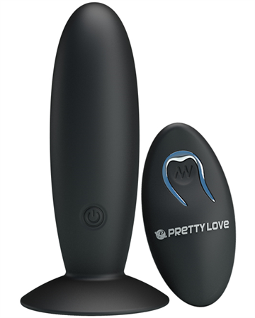 Pretty Love genopladelig fjernbetjent vibrator buttplug