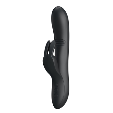 Pretty Love Dylan Sort Waving G-punkt vibrator dildo