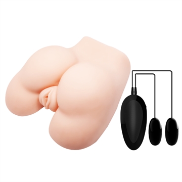 Crazy Bull Replica Vagina and Anal Masturbator Vibe
