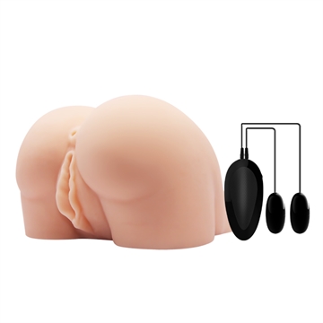 Crazy Bull Replica Vagina and Anal Masturbator Vibe