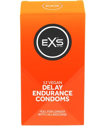 EXS Delay Endurance Str. 53mm kondom 12stk
