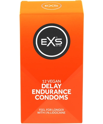 EXS Delay Endurance Str. 53mm kondom 12stk