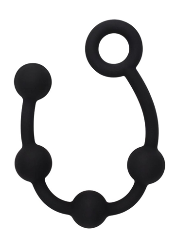 Black Mont Silicone Beads anal kæde