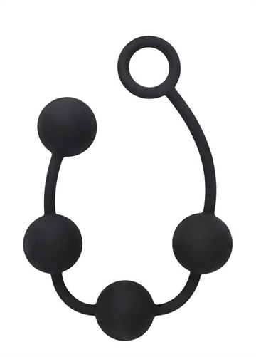 Black Mont Silicone Power Boyfriend Beads anal kæde