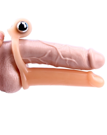 hotgirl.dk Get Lock Vibration Triple Stimulator penisring med anal dildo