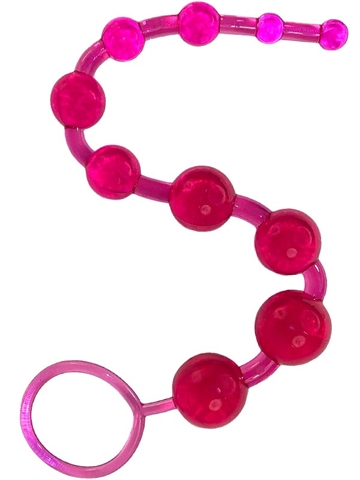Simple beads pink anal kæde
