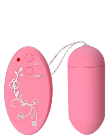 Remote Control Trådløst rosa lyst æg 