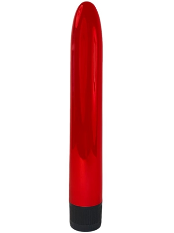 Klassisk rød stavvibrator dildo