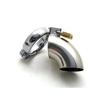 Massivt åbent rør cock cage Ø40mm ring