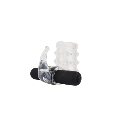 Screaming Bunny Vibrating Enhancer Sleeve