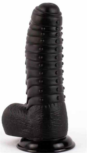 X-MEN David Cock dildo med Skel og knopper samt sugekop Ca.27 cm