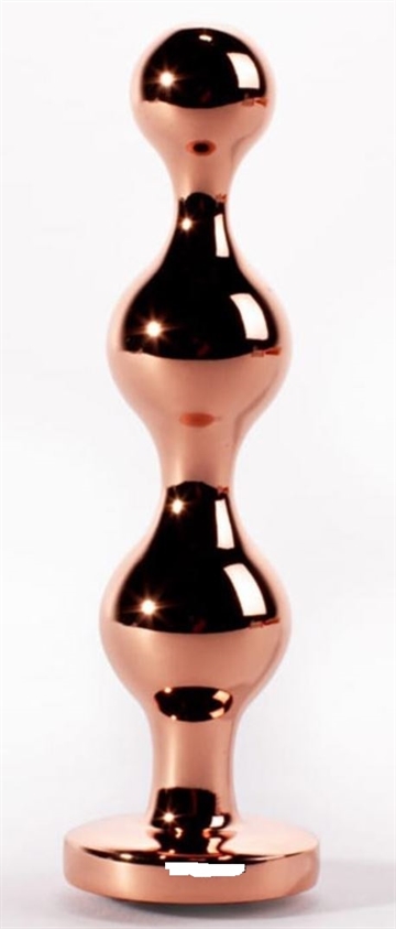 Triple Anal Plug Rose Gold