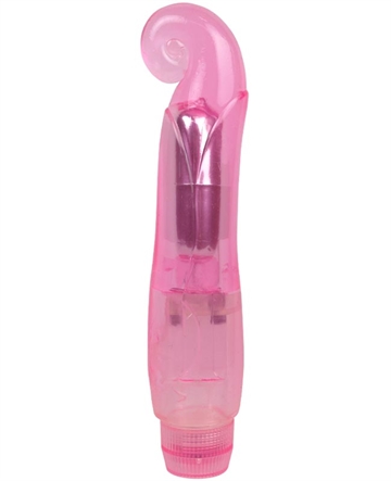 G-spot Klar pink vibrator dildo