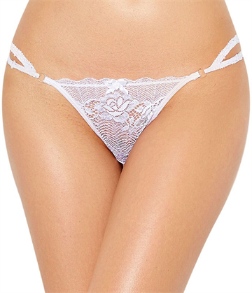 Sexy Sweet White Lace G-string