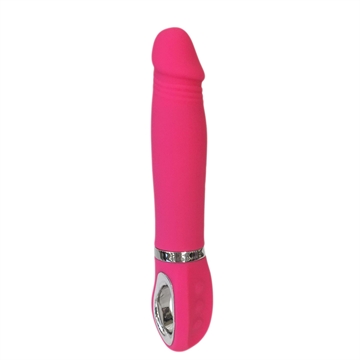 Boudoir de Luna Hot pink silikone vibrator