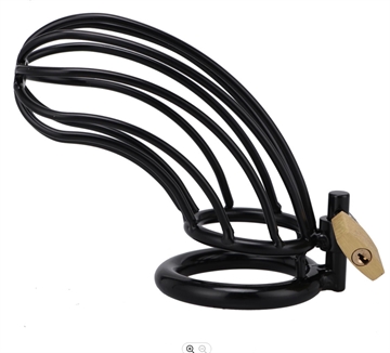 Sort Metal tiger penisbur Ring dia. 50mm 