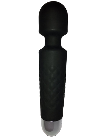 hotgirl.dk AV Wand Massager Opladelig Sort Vibrator