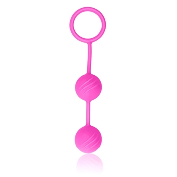 Taffy Pink 3-stribet silikone kegel ball