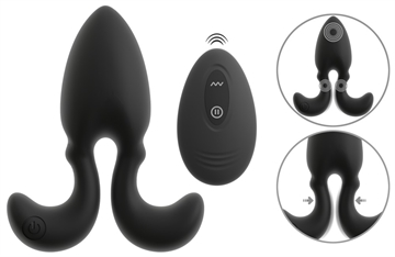ANOS RC Vibrating Butt Plug with Flexible Arm