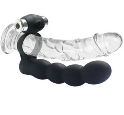 Trinity Fun Lover Beads Dobbelt penetration penisring
