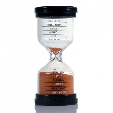 Sex timer timeglas
