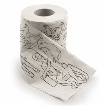 Hotgirl.dk Fest toiletpapir med sex stillinger