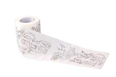 Fest toiletpapir med sex stillinger