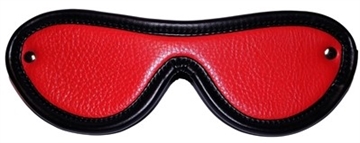 BondLove Rød læder blindfold øjenmaske