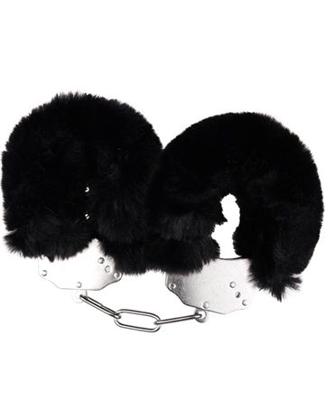 Luxery Fluffy Cuffs Sort plys