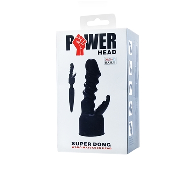 hotgirl.dk Power Head Super Dong magic wand tilbehør 