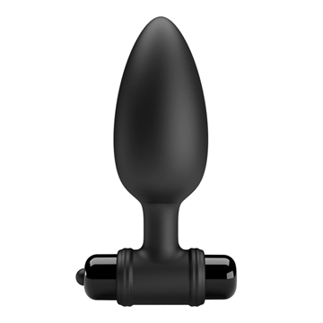 Pretty Love Vibra Butt plug II Sort anal plug