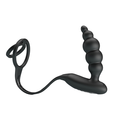 Pretty Love Cock N` Ball Anal Plug 12 vibrations funktioner