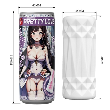 Hentai Kitty Pocket Pussy dåse 2in1 sleeve