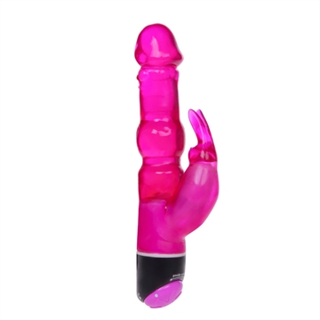 WOP Fantasy Rabbit pink jelly vibrator 