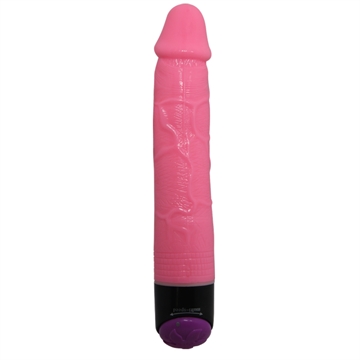 Colorful Sex Experience Naturtro lilla dildo vibrator